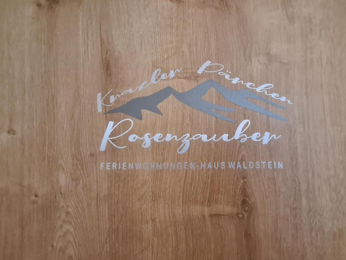 Appartamento Rosenzauber Kraxler Paerchen Weißenstadt Esterno foto